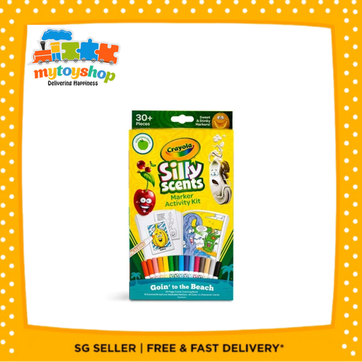 Crayola Silly Scents Marker Activity Kit Goin' to the Beach