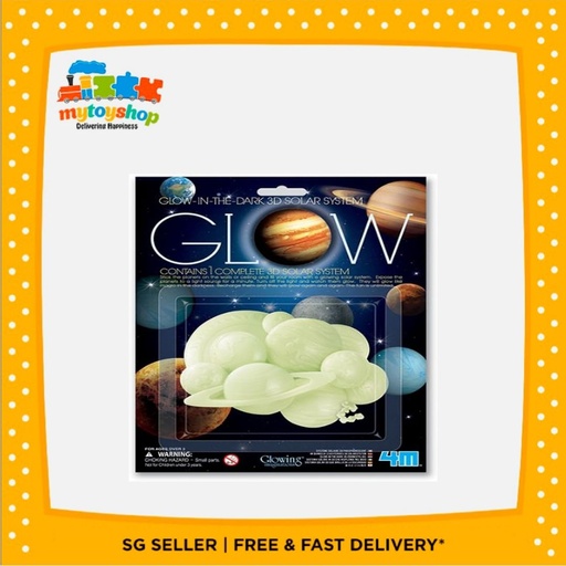 4M Glow 3D Solar System Pack