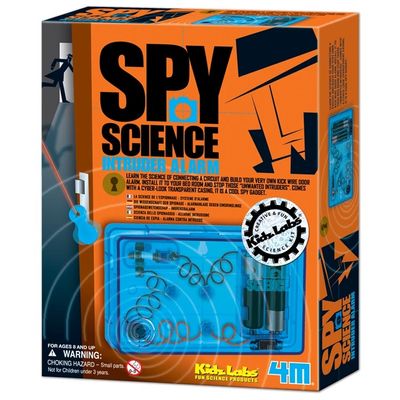 4M Kidzlabs Spy Science Intruder Alarm Science Experiment Kit