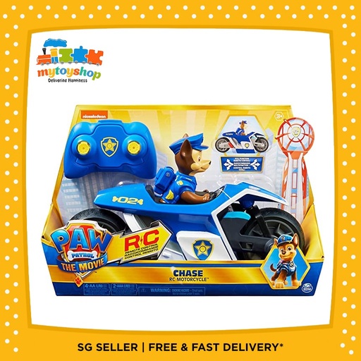Paw Patrol The Movie R/C Chase Motorcycle