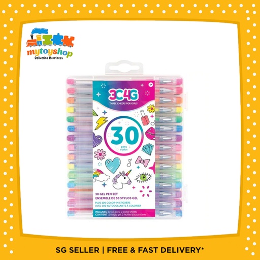 3C4G 30pc Gel Pen Set