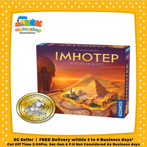 Imhotep Builder of Egypt Board Game