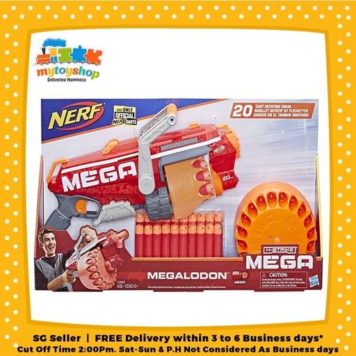 NERF Mega Megalodon N-Strike Blaster