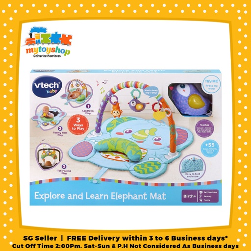 VTech Explore n Learn Elephant Mat