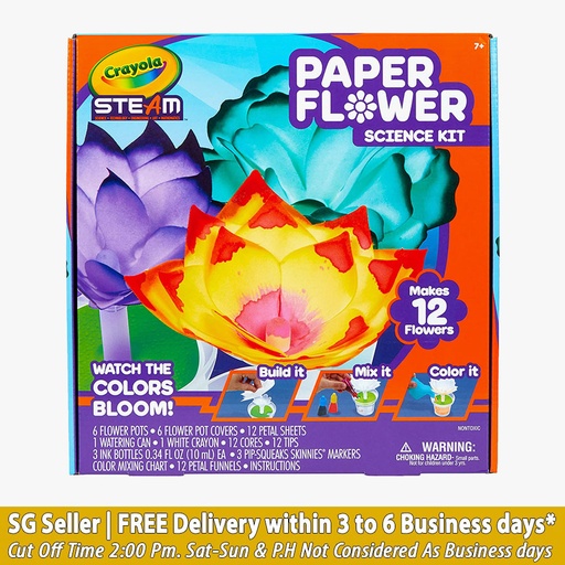 Crayola Paper Flowers Science Kit