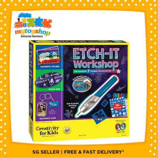 Creativity for Kids Etch It Workshop