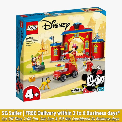 LEGO 10776 Disney Mickey &amp; Friends Fire Station