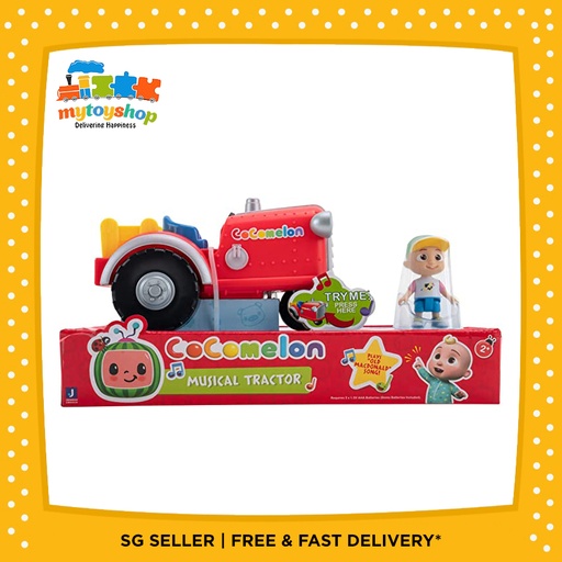 CoComelon Official Musical Tractor w Sounds