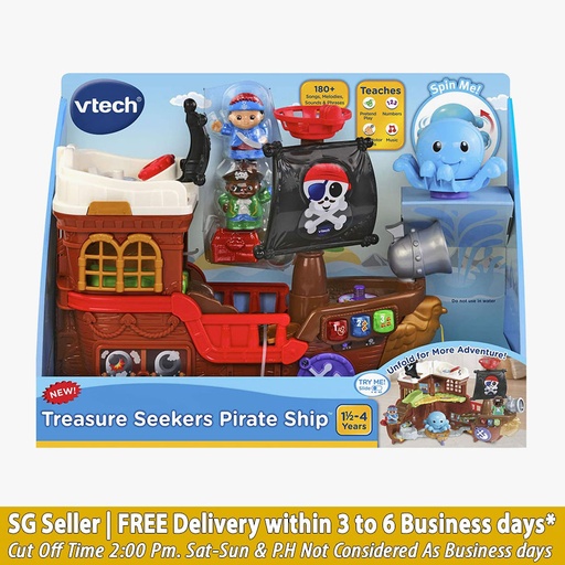 Vtech Treasure Seekers Pirate Ship