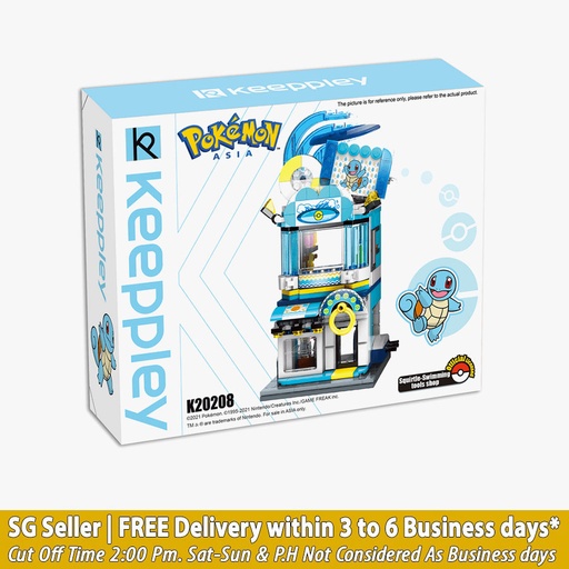 Keeppley Pokémon Squirtle Swimming Tools Shop