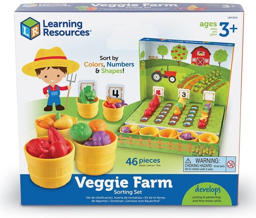 Learning Resources Veggie Farm Sorting Set