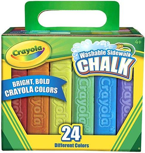 Crayola 24 Count Sidewalk Chalk
