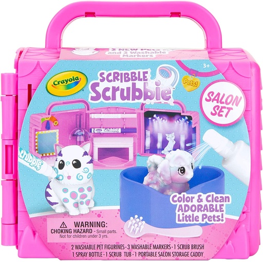 Crayola Scribble Scrubbie Salon Set