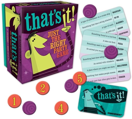 Gamewright That's It Party Card Game