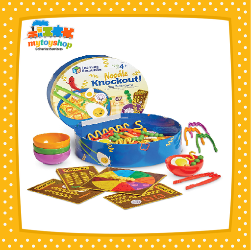 Learning Resources Noodle Knockout Fine Motor Game
