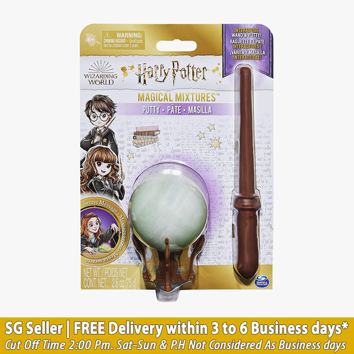 Wizarding World Harry Potter Magical Mixtures UV Putty and Harry Potter Wand