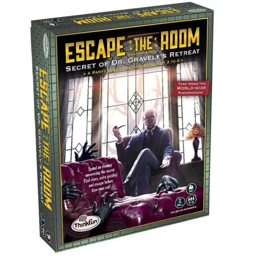 ThinkFun Escape the Room Secret of Dr. Gravely's Retreat