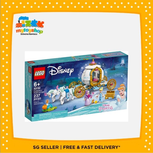 LEGO 43192 Disney Cinderella’s Royal Carriage