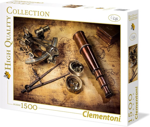 Clementoni Course to the treasure Jigsaw Puzzle - 1500 pcs