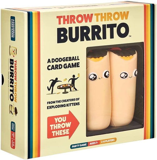 Throw Throw Burrito By Exploding Kittens
