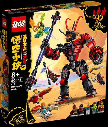 LEGO Monkie Kid 80033 Evil Macaque’s Mech