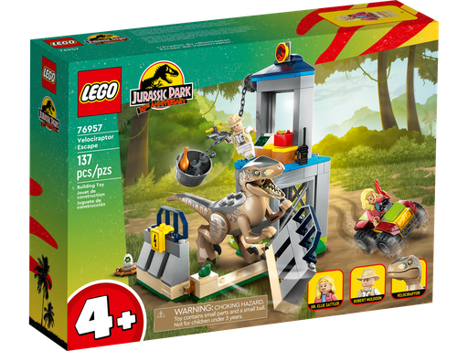 LEGO 76957 Jurrasic World Velociraptor Escape