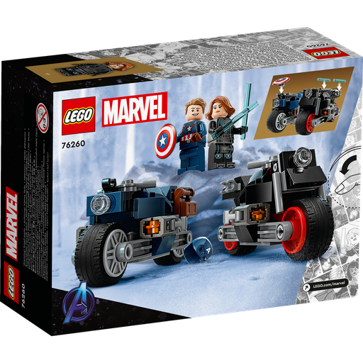 LEGO 76260 Black Widow n Captain America Motorcycles
