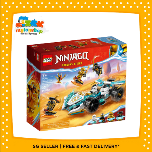 LEGO 71791  Zane's Dragon Power Spinjitzu Race Car