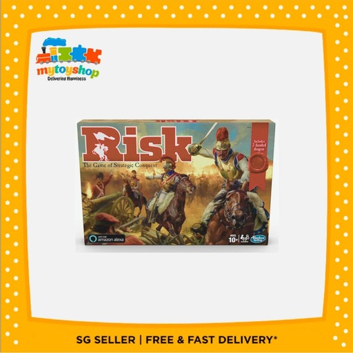 Hasbro Gaming Risk Game with Dragon ( with Alexa)