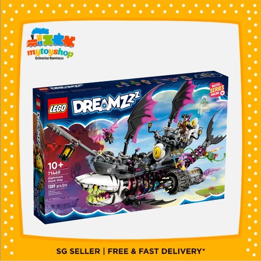 LEGO 71469 Dreamzzz Nightmare Shark Ship