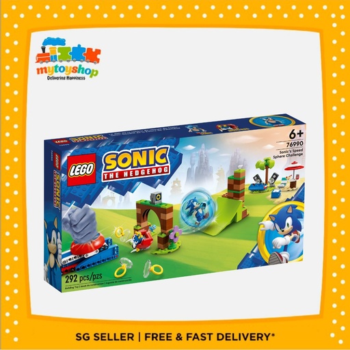 LEGO 76990 Sonic The Hedgehog Sonic's Speed Sphere Challenge