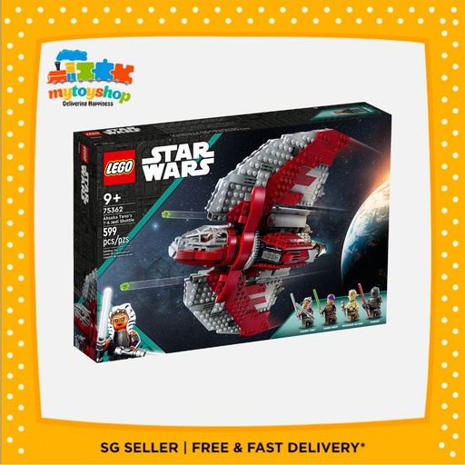 LEGO 75362 Starwars Ahsoka Tano's T-6 Jedi Shuttle