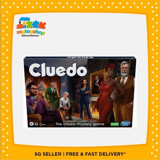 Hasbro Gaming Cluedo Clue Classic Refresh Board Game