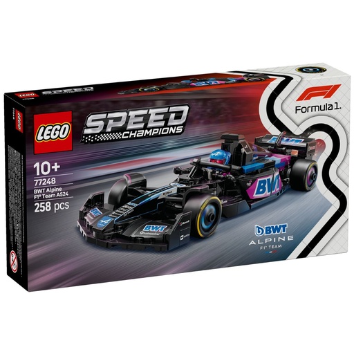 LEGO 77248 Speed Champions BWT Alpine F1 Team A524 Race Car