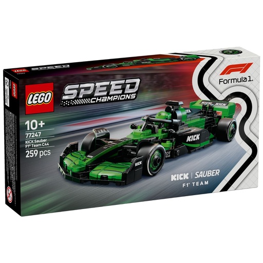 LEGO 77247 Speed Champions KICK Sauber F1 Team C44 Race Car