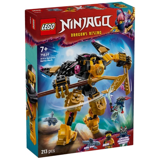 LEGO 71839 NINJAGO Arin’s Spinjitzu Battle Mech