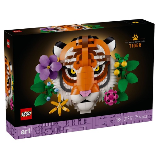 LEGO 31217 Art The Fauna Collection Tiger