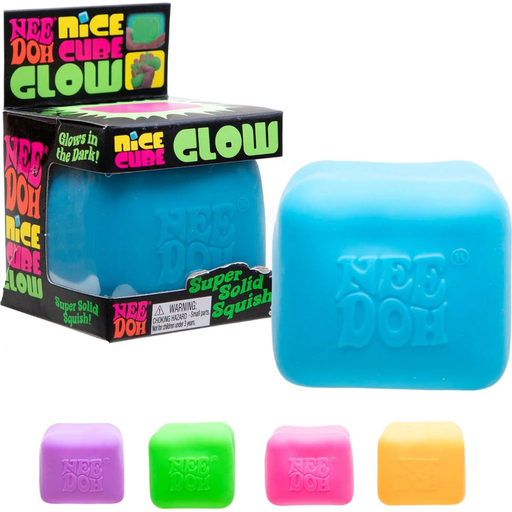 Needoh Glow Nice Cube Assorted