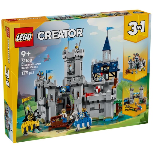 LEGO 31168 Creator Medieval Horse Knight Castle