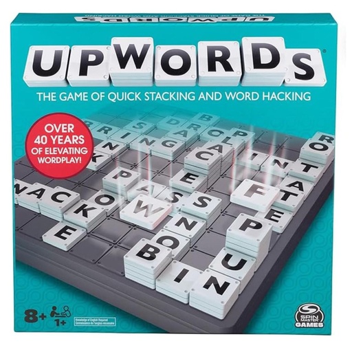 Upwords The Game of Quick Stacking n Word Hacking