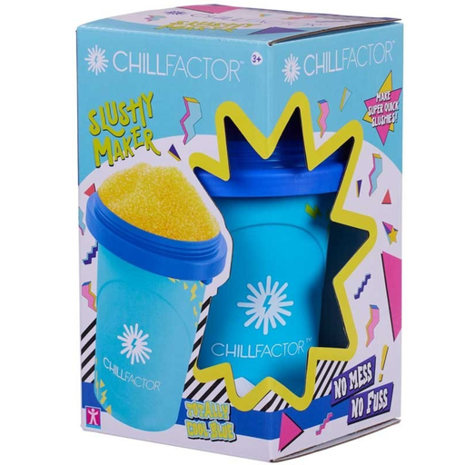 Chill Factor Slushy Maker Colour Shock Cool Blue