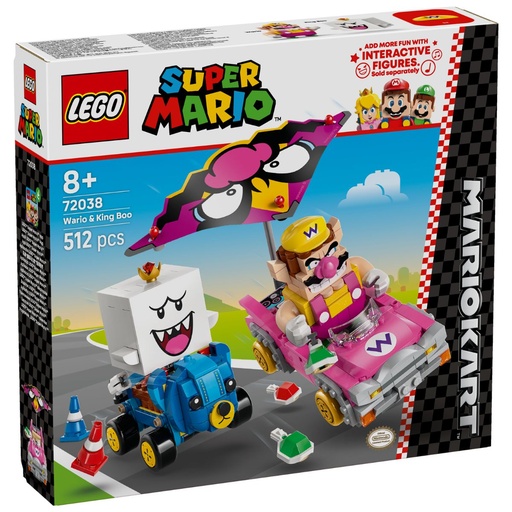 LEGO 72038 Mario Kart Wario N King Boo