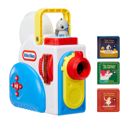 Little Tikes Story Dream Machine Starter Pack with 3 Classic Fairytale Stories
