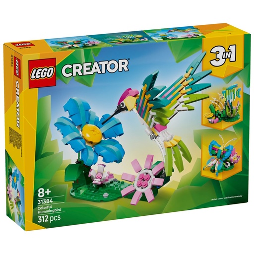 LEGO 31384 Creator Colorful Hummingbird
