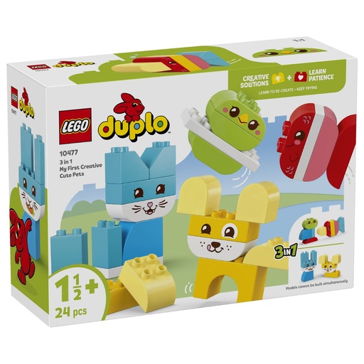 LEGO 10477 DUPLO My First 3 in 1 Creative Cute Pets
